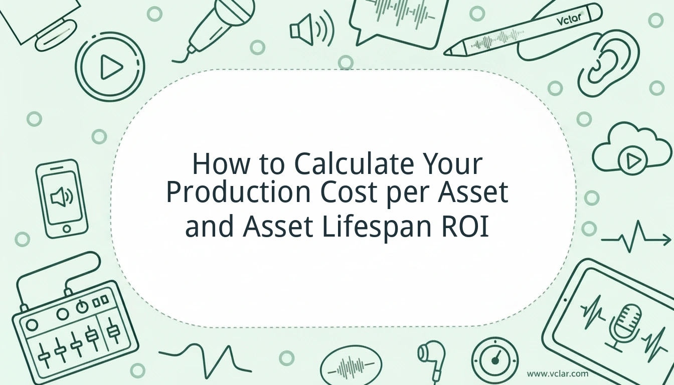 How to Calculate Your Production Cost per Asset and Asset Lifespan ROI