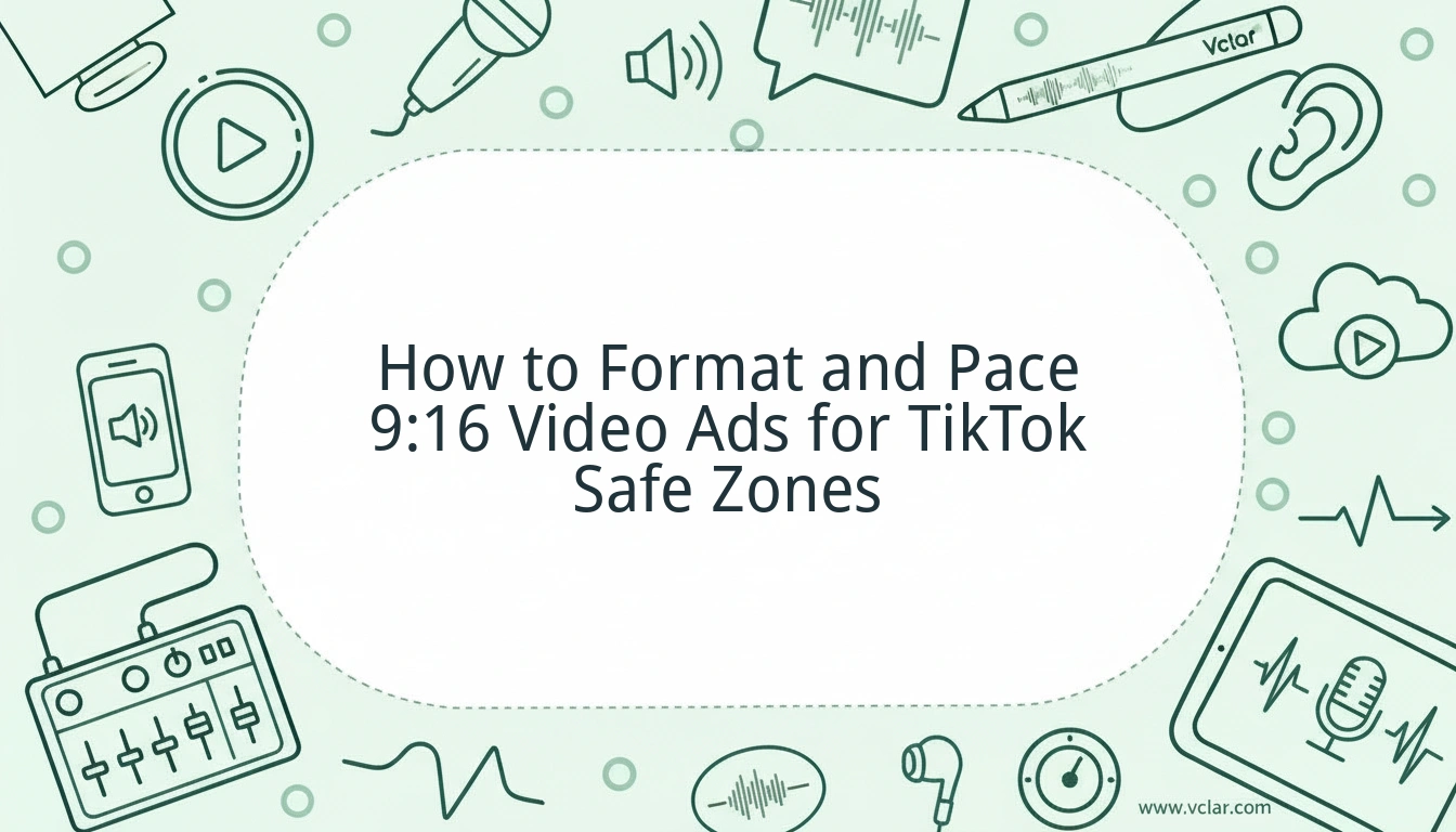 How to Format and Pace 9:16 Video Ads for TikTok Safe Zones