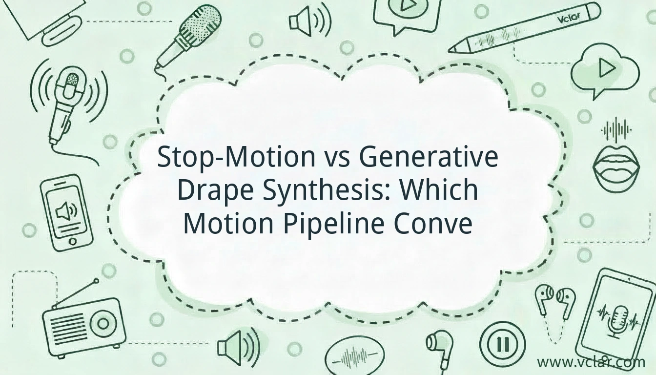 Stop-Motion vs Generative Drape Synthesis: Which Motion Pipeline Converts Better?