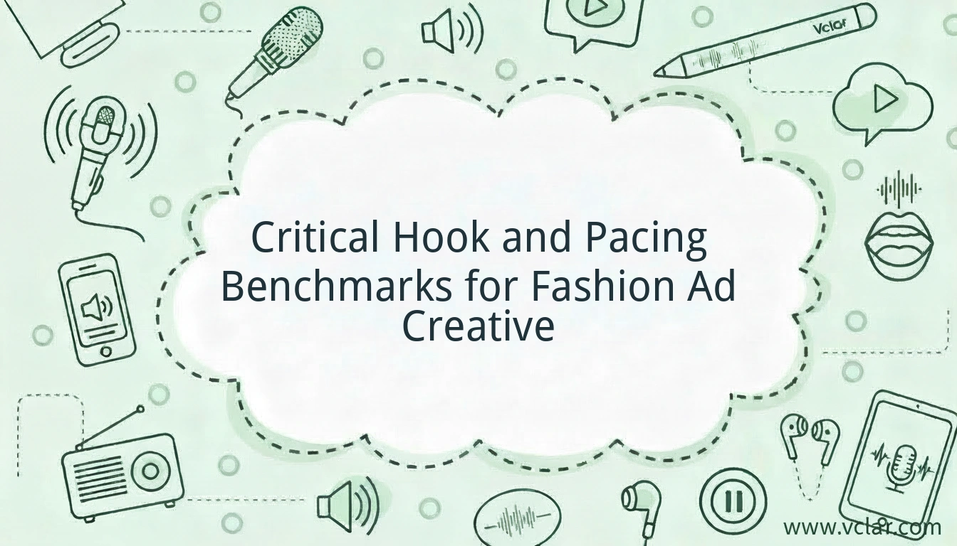 Critical Hook and Pacing Benchmarks for Fashion Ad Creative