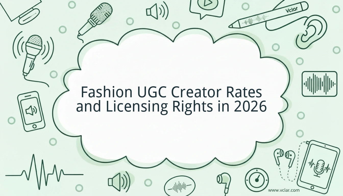 Fashion UGC Creator Rates and Licensing Rights in 2026